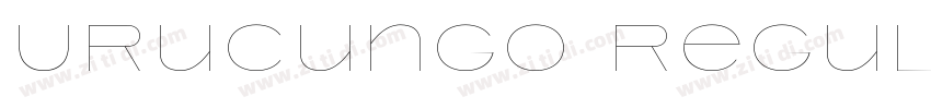 Urucungo Regular字体转换
